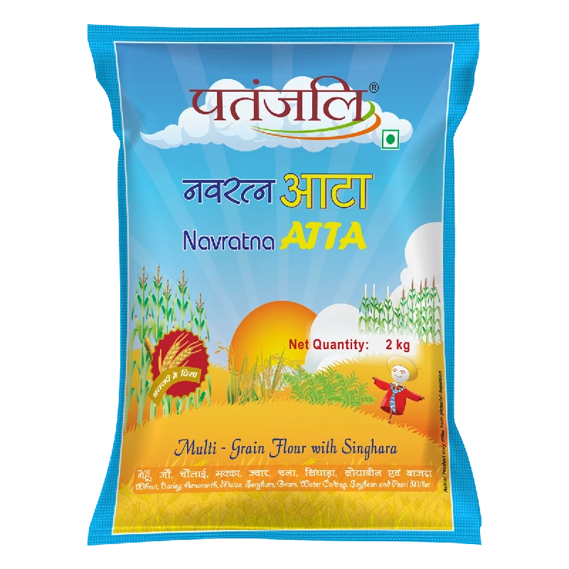 Patanjali Navratna Atta, 2 kg-1.webp